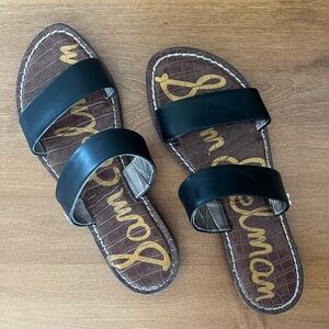 Sam Edelman Gala Slide Black Sandals